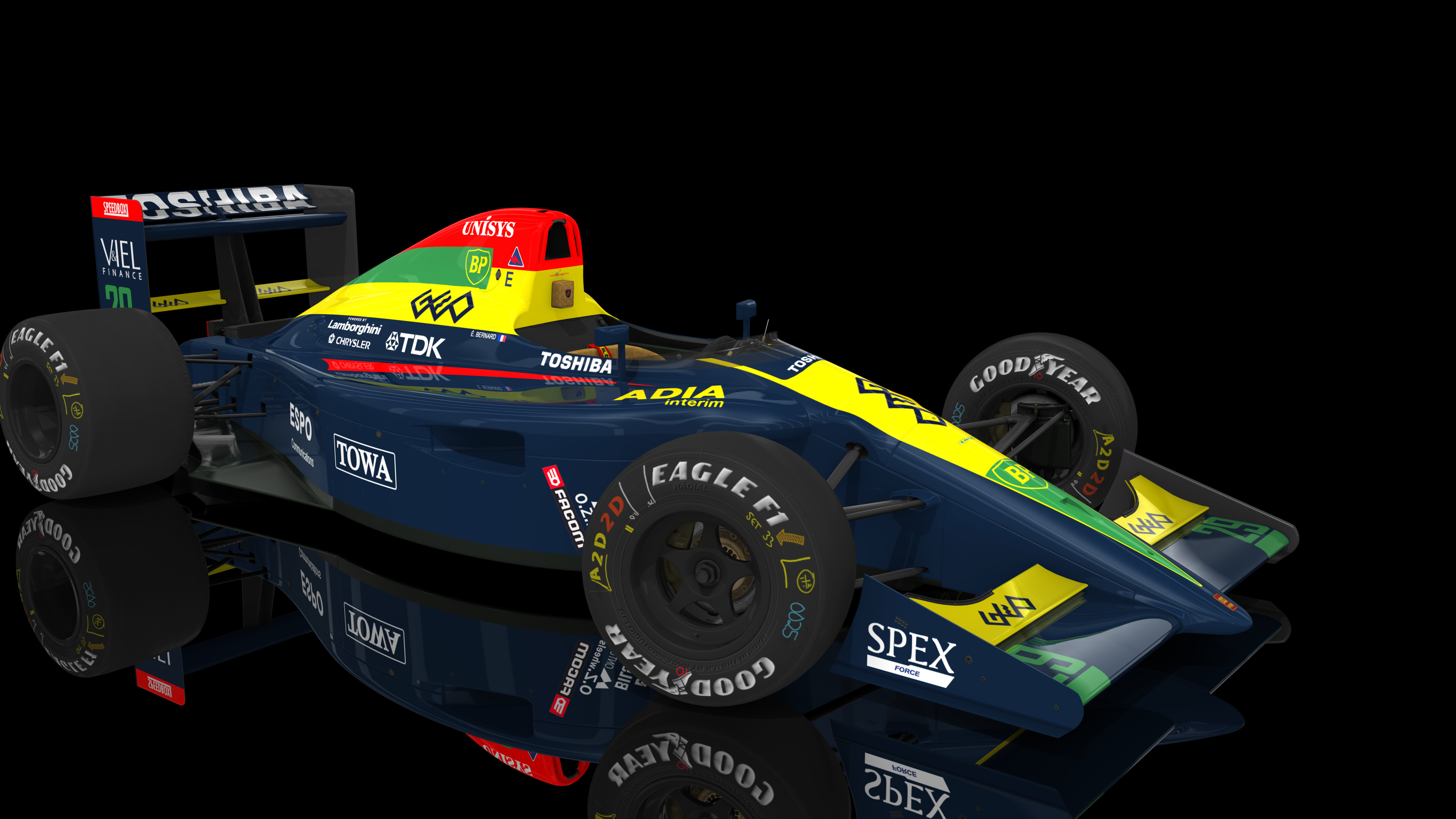 Formula RSS 1990 V12, skin 29_Larrousse_LC90