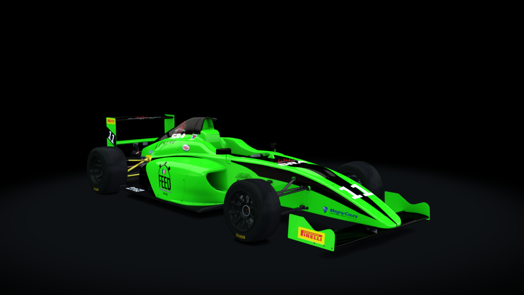 Formule 4, skin 11_vert_sra