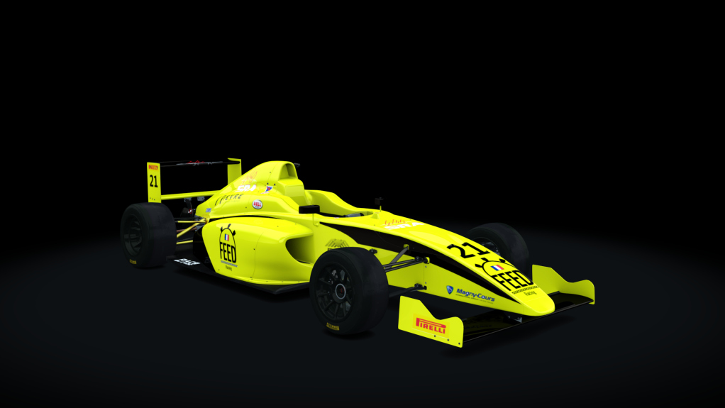 Formule 4, skin 21_jaune_sra