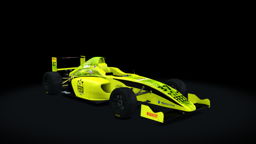 Formule 4, skin 37_jaune_vert_sra