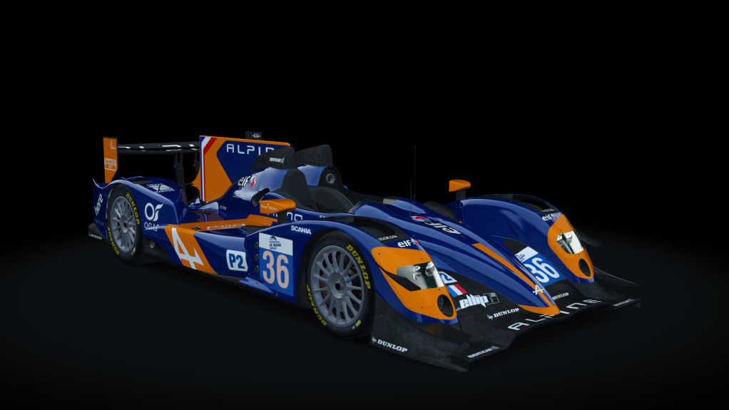 Alpine A450 LMP2, skin 36