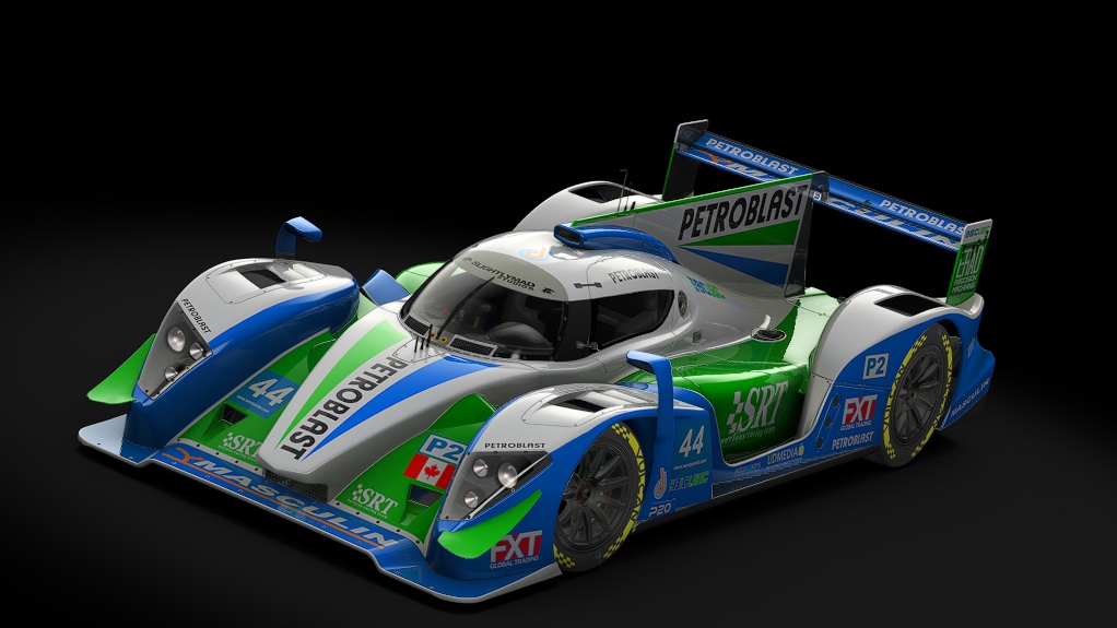 RWD-Fenix P20-4 LMP2, skin 44_Petroblast_Racing