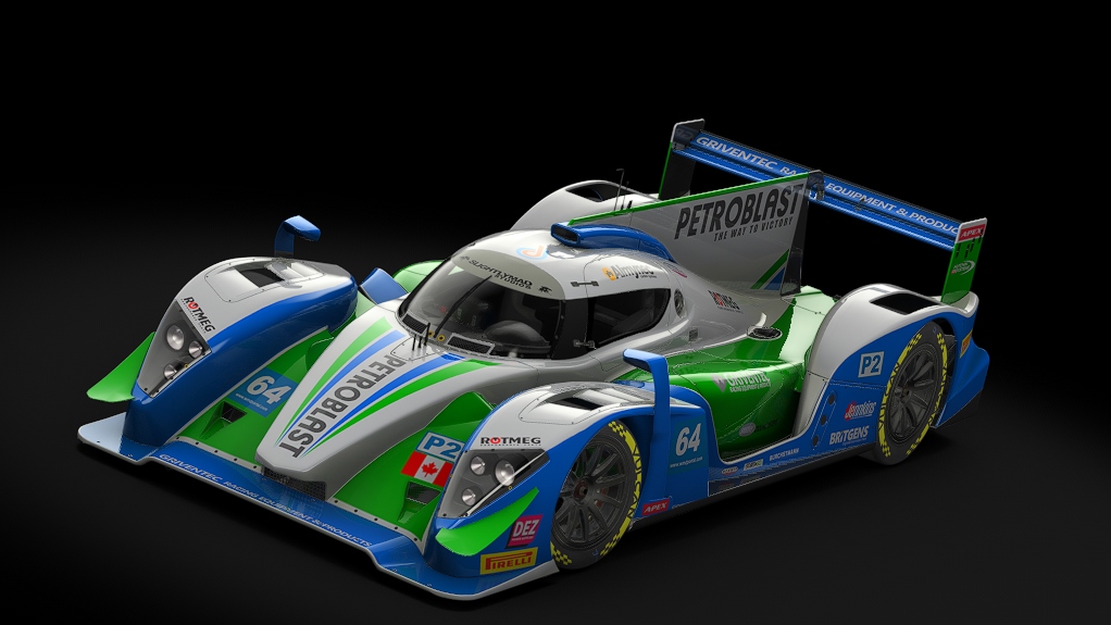 RWD-Fenix P20-4 LMP2, skin 64_Petroblast_Racing