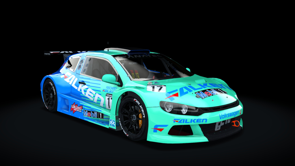 Volkswagen Scirocco Silhouette Vortex GC10, skin 17 Falken