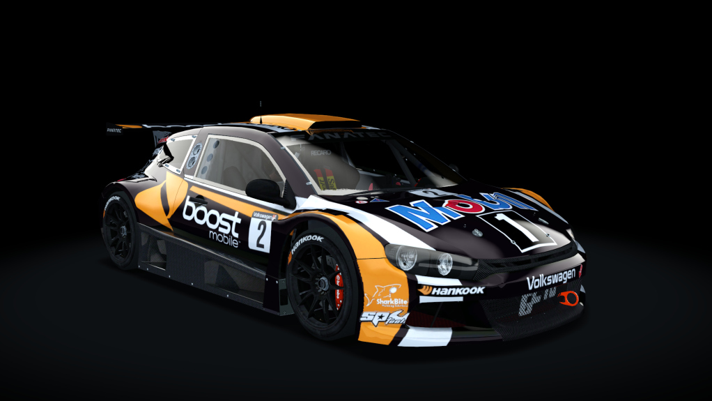 Volkswagen Scirocco Silhouette Vortex GC10, skin 2 Mobil1 Boost