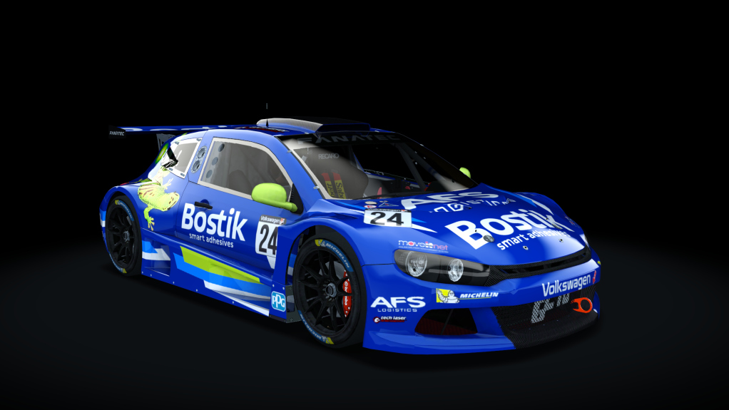 Volkswagen Scirocco Silhouette Vortex GC10, skin 24 Bostik