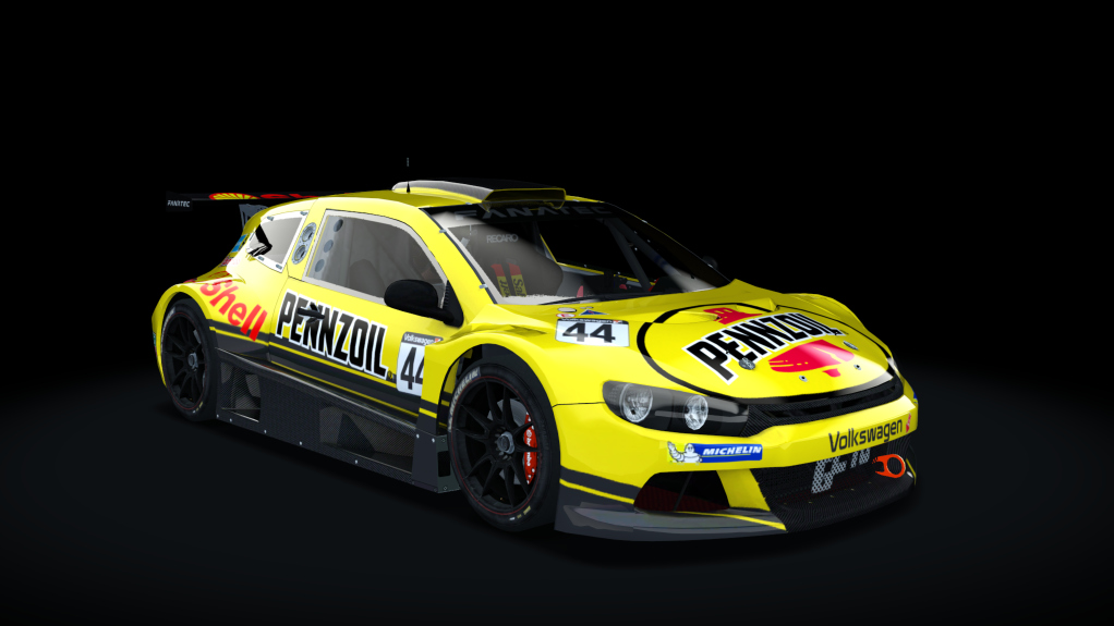 Volkswagen Scirocco Silhouette Vortex GC10, skin 44 Pennzoil