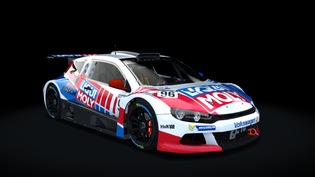 Volkswagen Scirocco Silhouette Vortex GC10, skin 96 Liquimoly