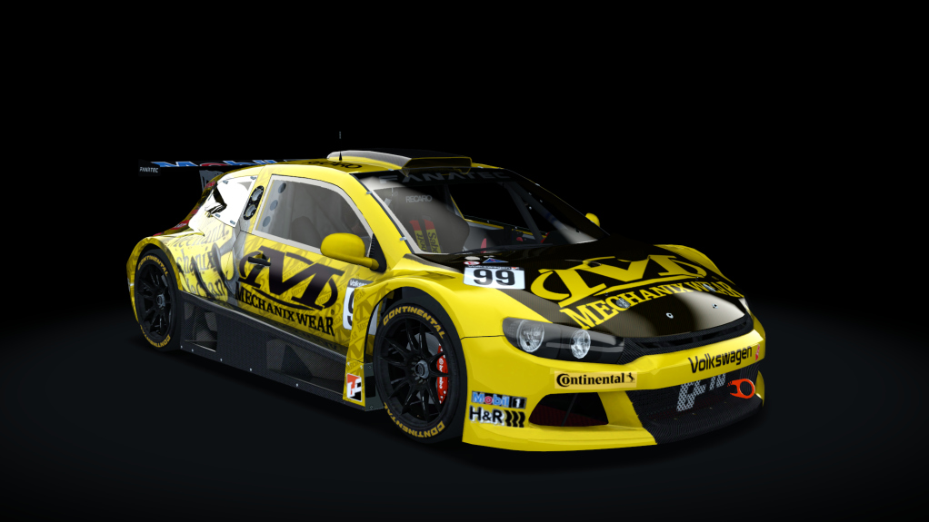 Volkswagen Scirocco Silhouette Vortex GC10, skin 99 Mechanix