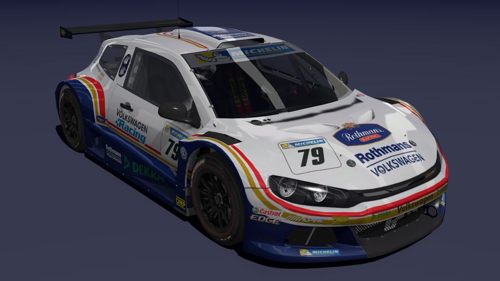 Volkswagen Scirocco Silhouette Vortex GC10, skin MR_079_ROTHMANS