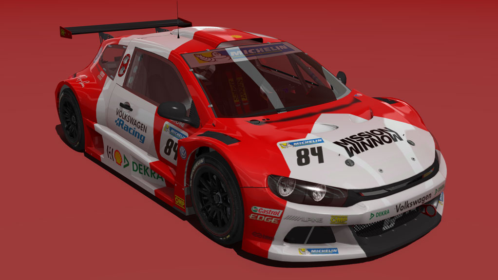 Volkswagen Scirocco Silhouette Vortex GC10, skin MR_084_MARLBORO