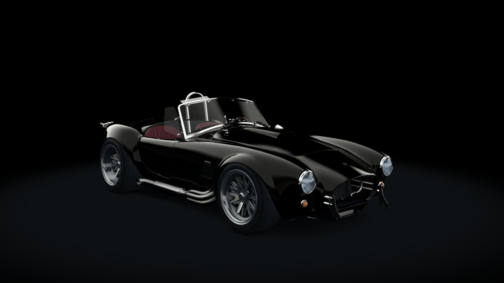 Shelby Cobra 427 Roush Fierce, skin Black