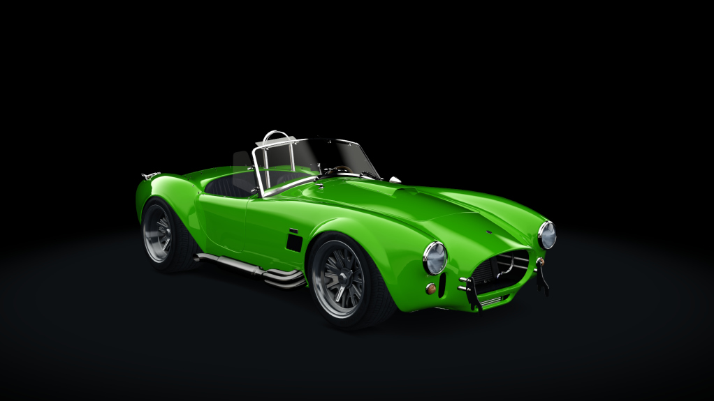 Shelby Cobra 427 Roush Fierce, skin Green_Bright_Lime