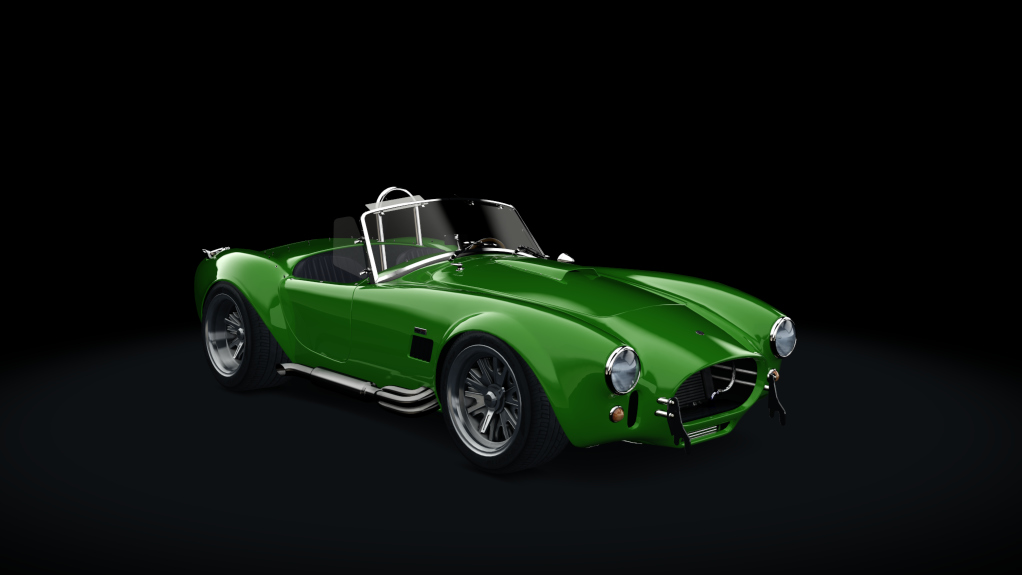 Shelby Cobra 427 Roush Fierce, skin Green_Lime