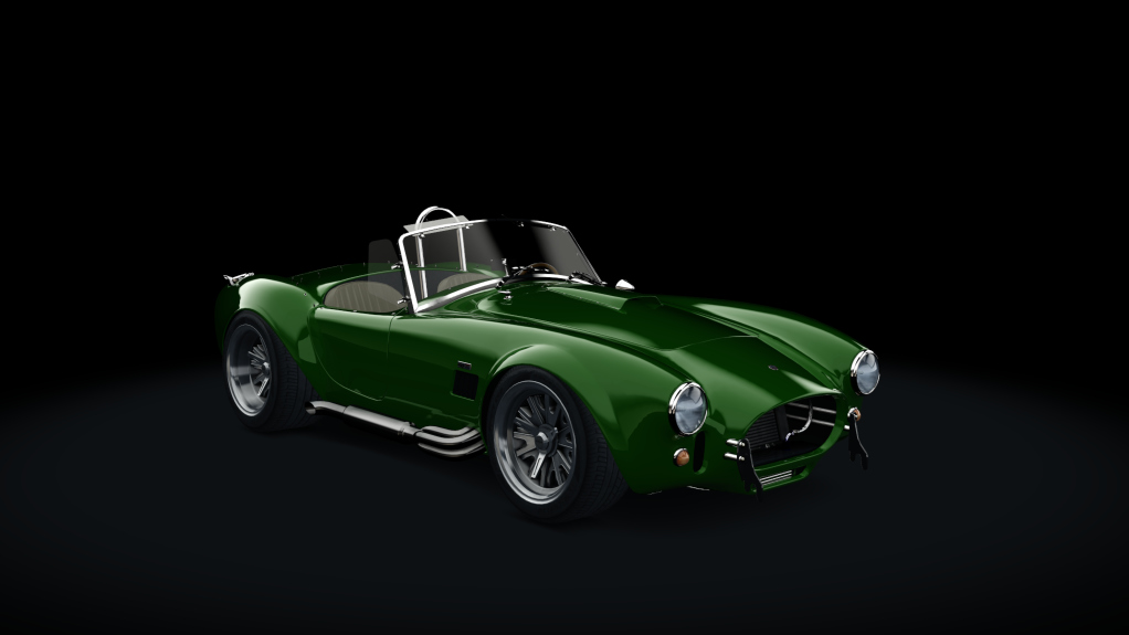 Shelby Cobra 427 Roush Fierce, skin Green_Medium