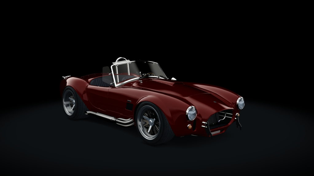 Shelby Cobra 427 Roush Fierce, skin Red