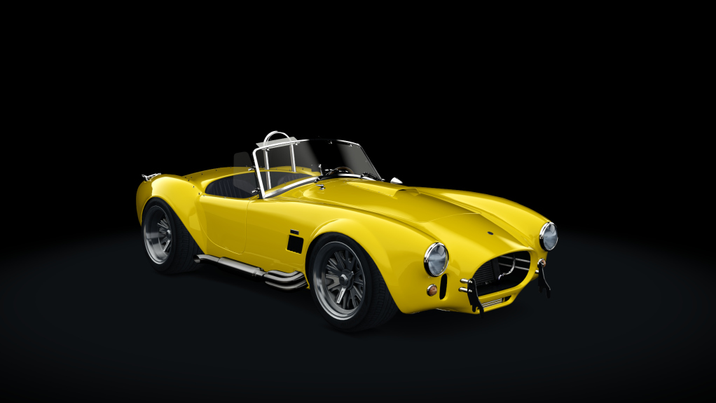 Shelby Cobra 427 Roush Fierce, skin Yellow