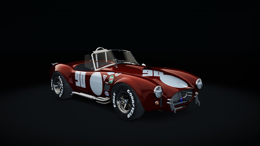 Shelby Cobra 427 S/C, skin brick_red_90