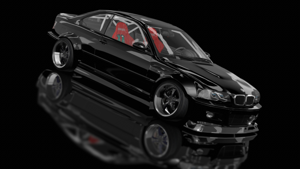 SlideBoizz BMW E46 v1.1, skin Black