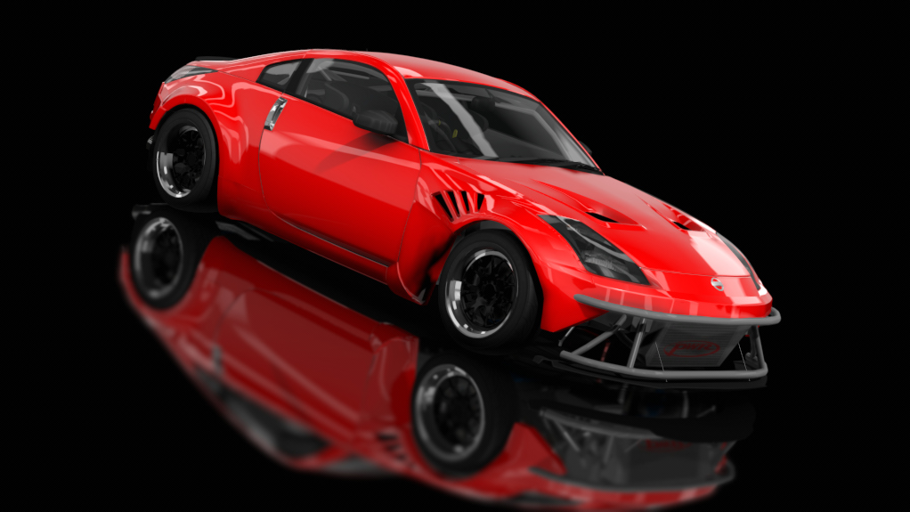 SlideBoizz Nissan 350Z v1.1, skin red