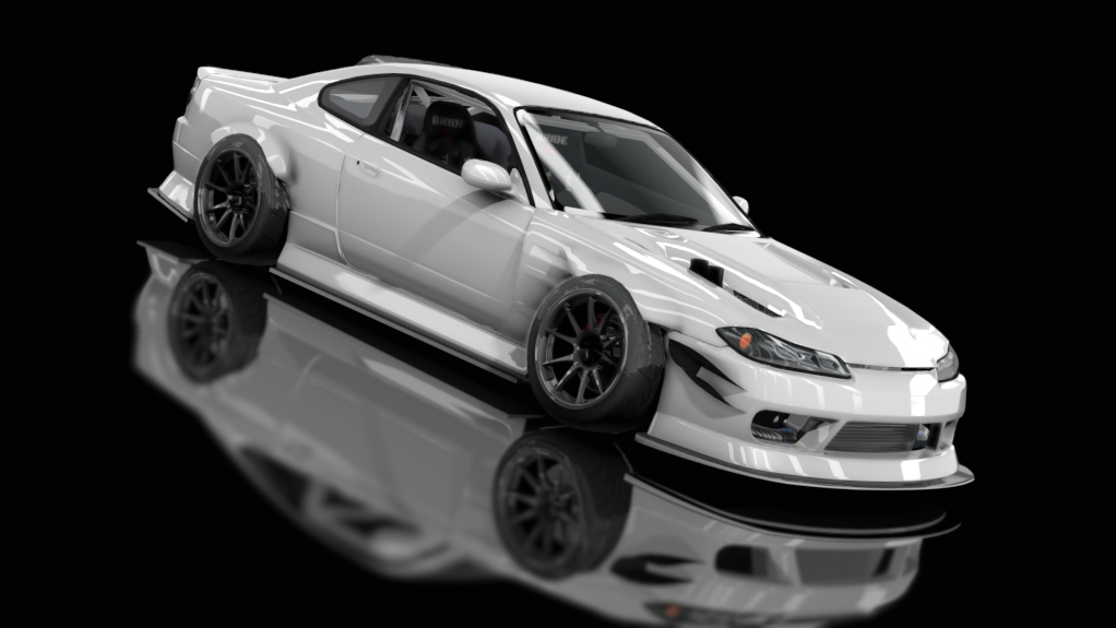 SlideBoizz Nissan S15 v1.1, skin White