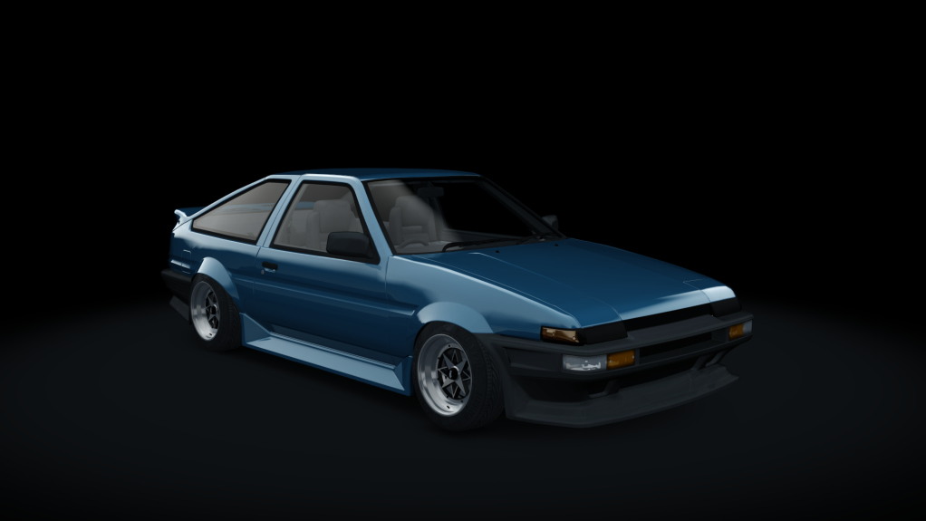 Toyota AE86 WDT (T2Z), skin sky_blue