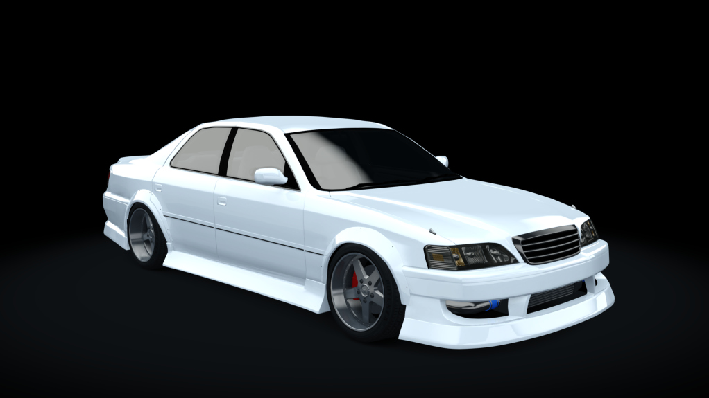 Toyota Cresta JZX100 (T2Z), skin 040_super_white_ii