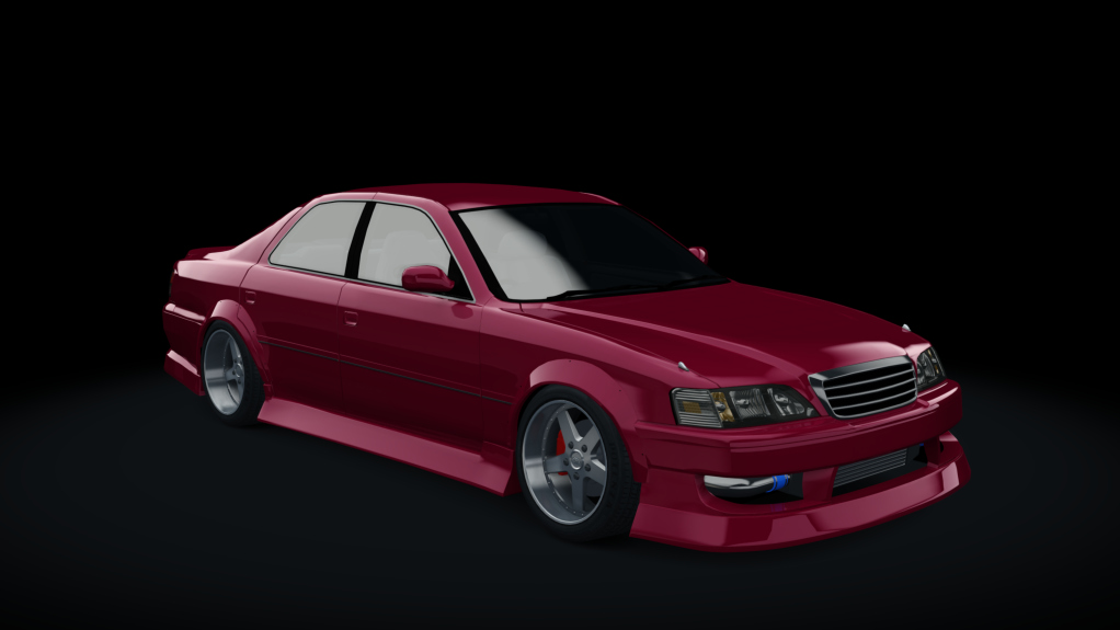 Toyota Cresta JZX100 (T2Z), skin 3l4_wine_red_pearl