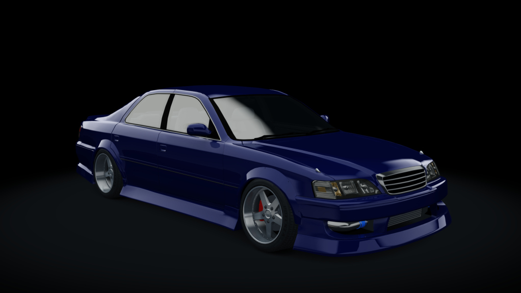 Toyota Cresta JZX100 (T2Z), skin 8l4_dark_blue_pearl