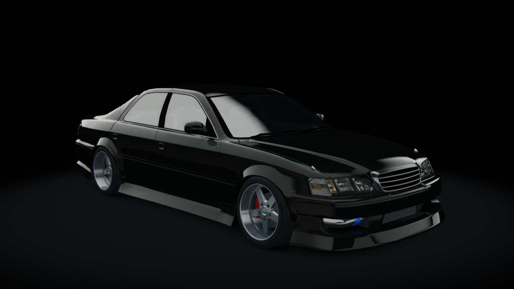 Toyota Cresta JZX100 (T2Z), skin black