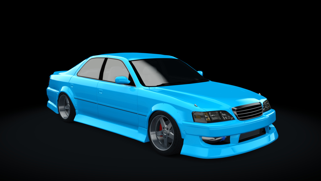 Toyota Cresta JZX100 (T2Z), skin miami_blue