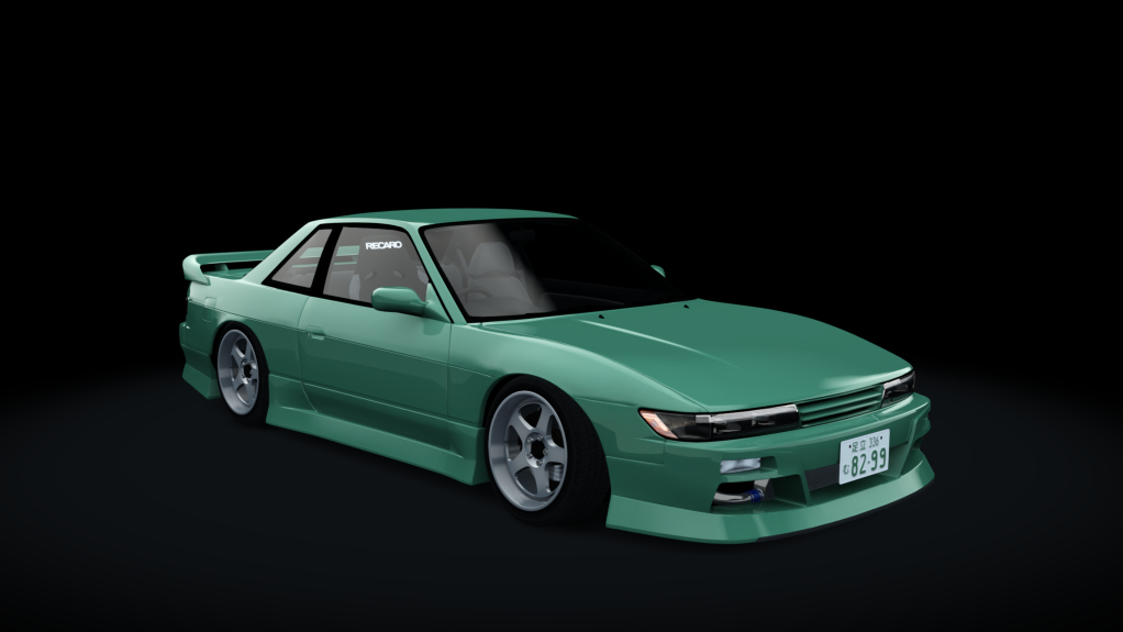 Nissan Silvia S13 WDT (T2Z), skin green