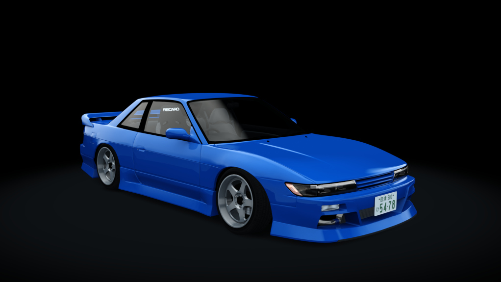 Nissan Silvia S13 WDT (T2Z), skin light_blue