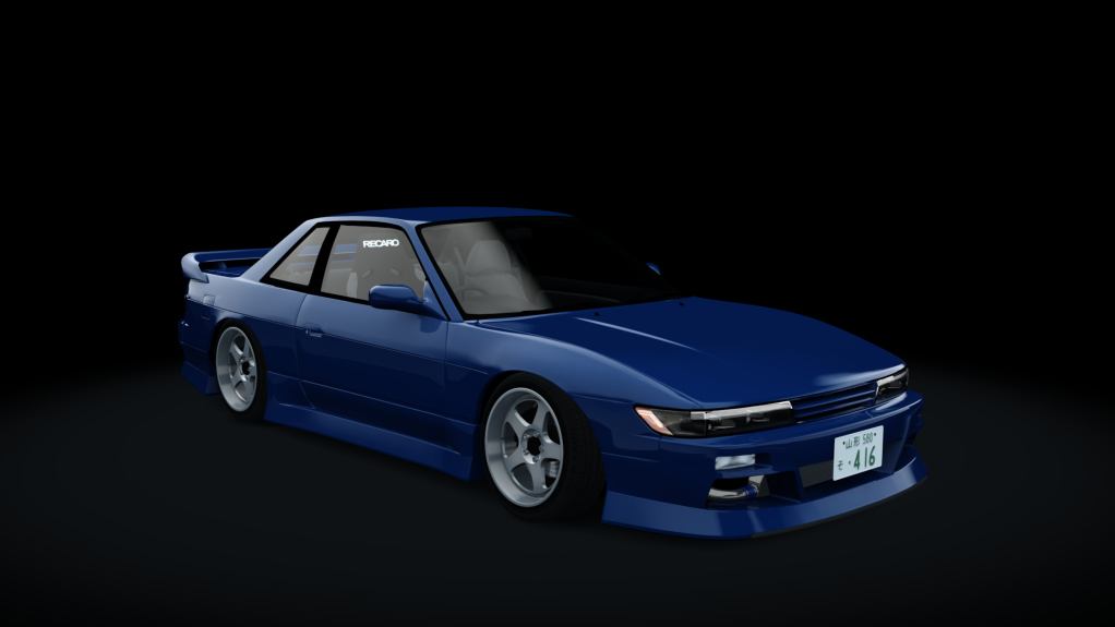 Nissan Silvia S13 WDT (T2Z), skin mediterranean_blue