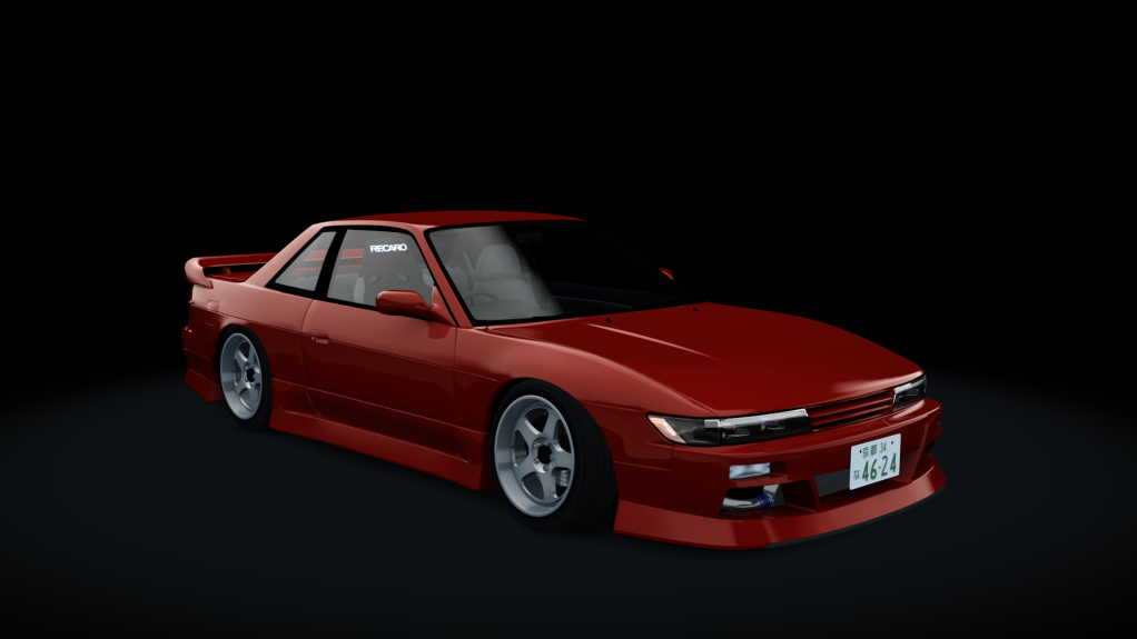 Nissan Silvia S13 WDT (T2Z), skin red