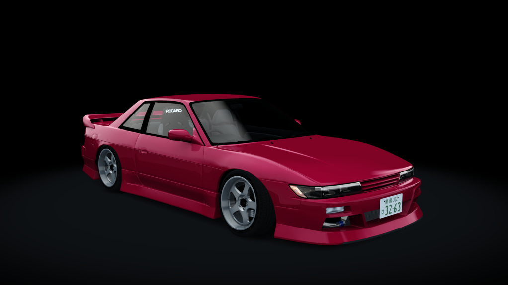 Nissan Silvia S13 WDT (T2Z), skin red89