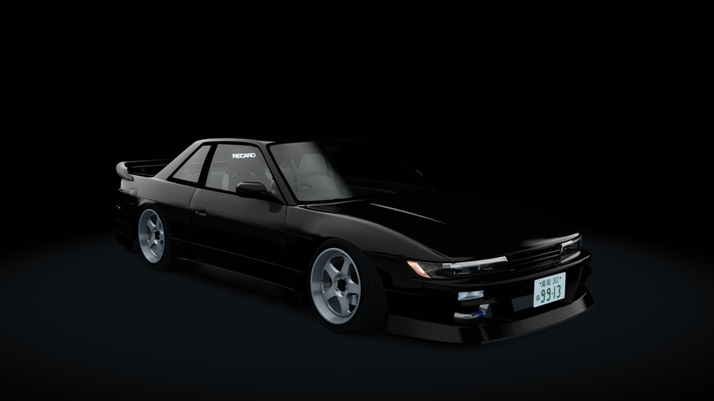 Nissan Silvia S13 WDT (T2Z), skin super_black