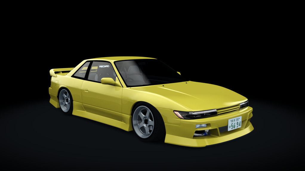 Nissan Silvia S13 WDT (T2Z), skin yellow