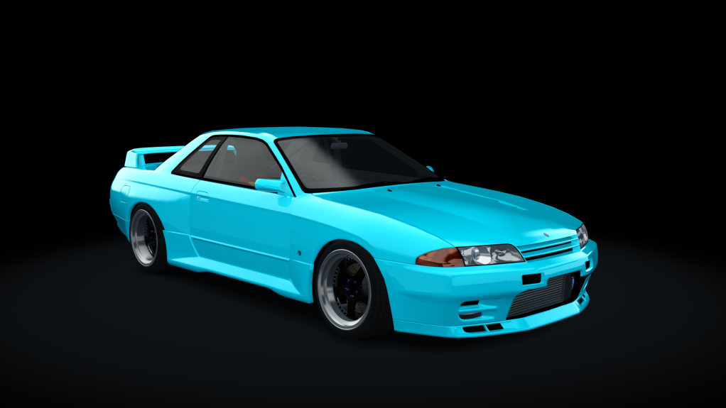 Nissan Skyline R32 WDT (T2Z), skin light_blue