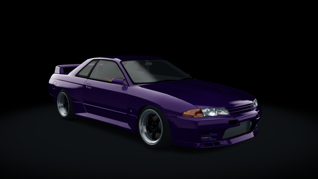 Nissan Skyline R32 WDT (T2Z), skin purple