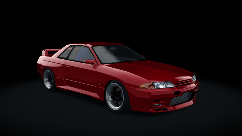 Nissan Skyline R32 WDT (T2Z), skin red