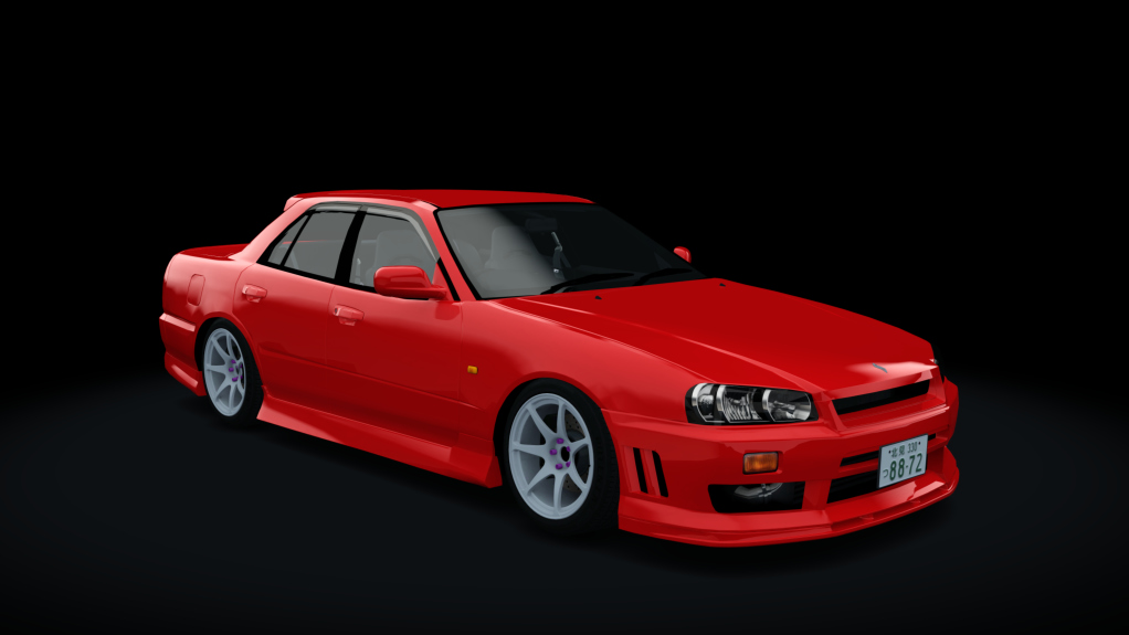 Nissan Skyline HR34 WDT (T2Z), skin 01_active_red