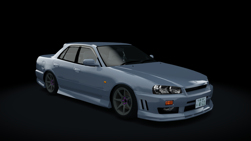 Nissan Skyline HR34 WDT (T2Z), skin 02_athlete_silver