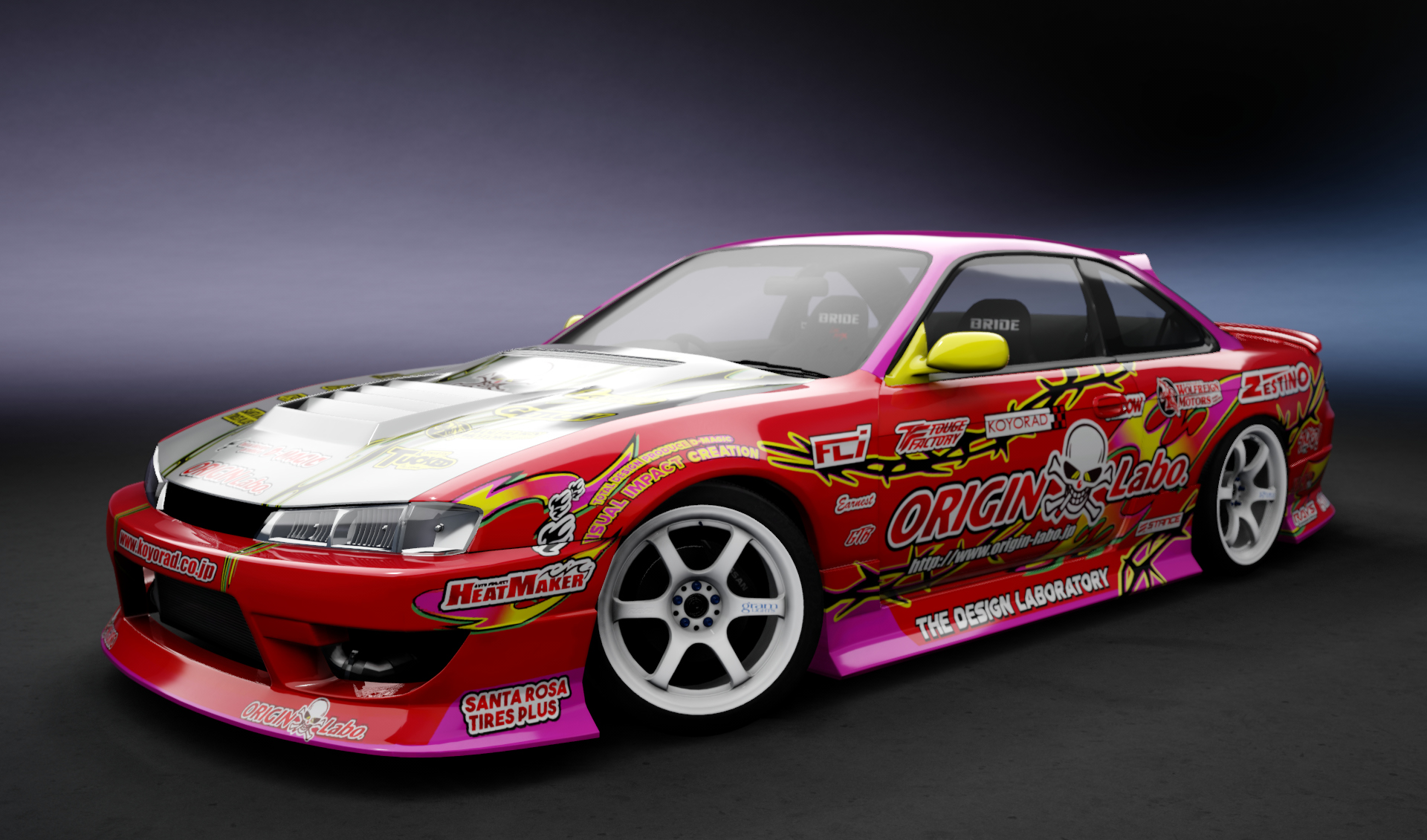 Nissan Silvia S14 WDT (T2Z), skin Animal Style Jason 2