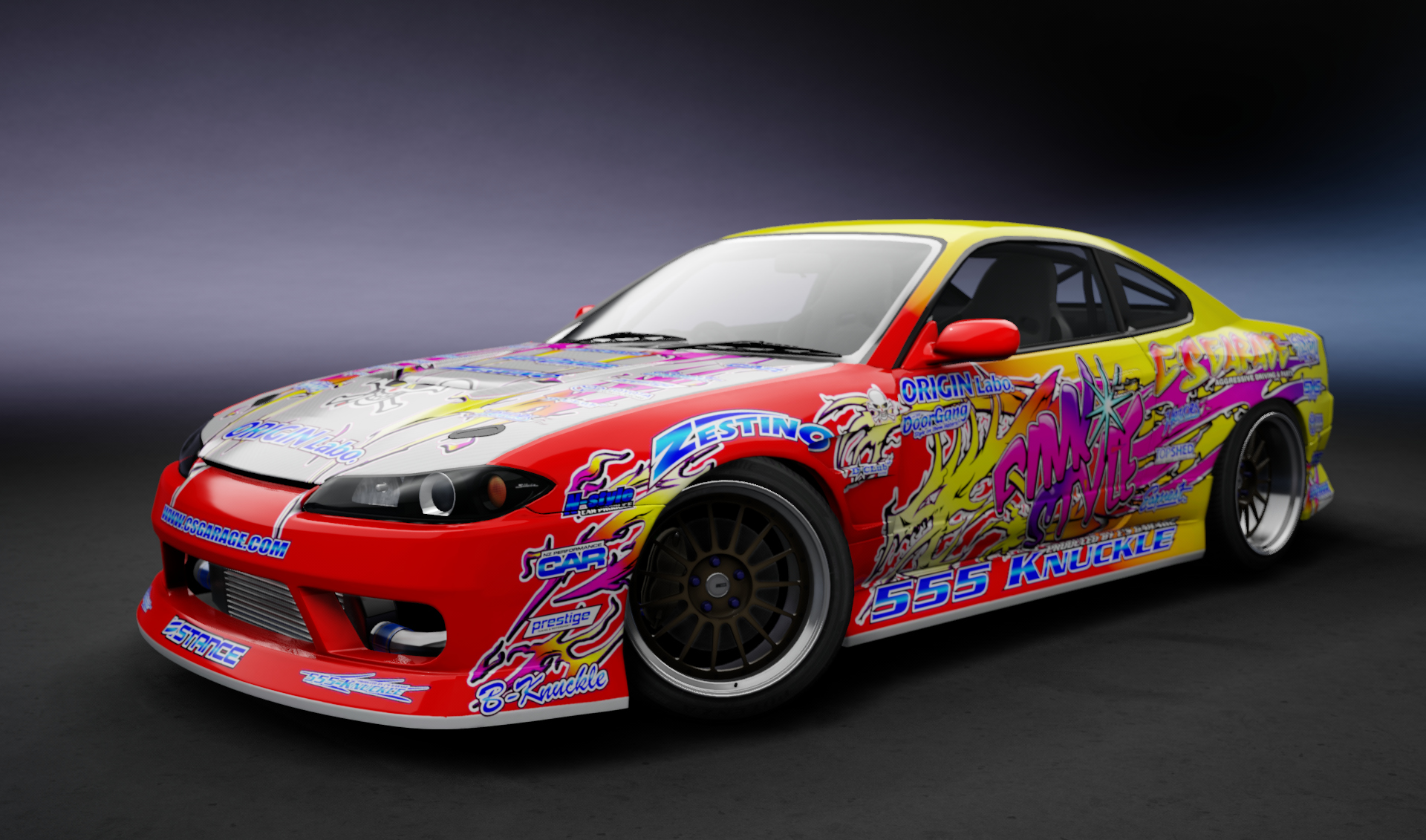 Nissan Silvia S15 WDT (T2Z), skin PinkStyle x CSGarage