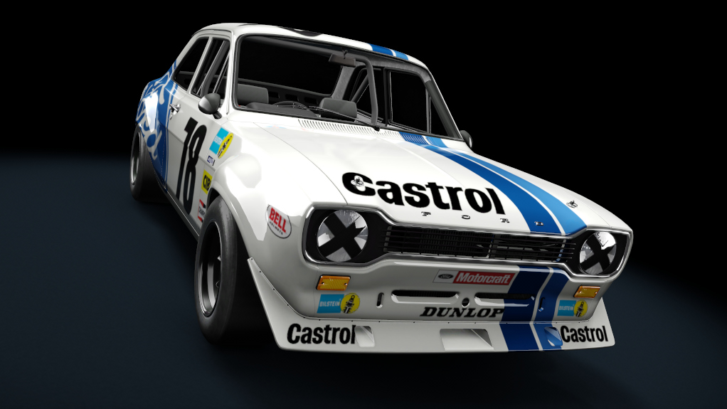 TCL Ford Escort, skin classic_fordwhite