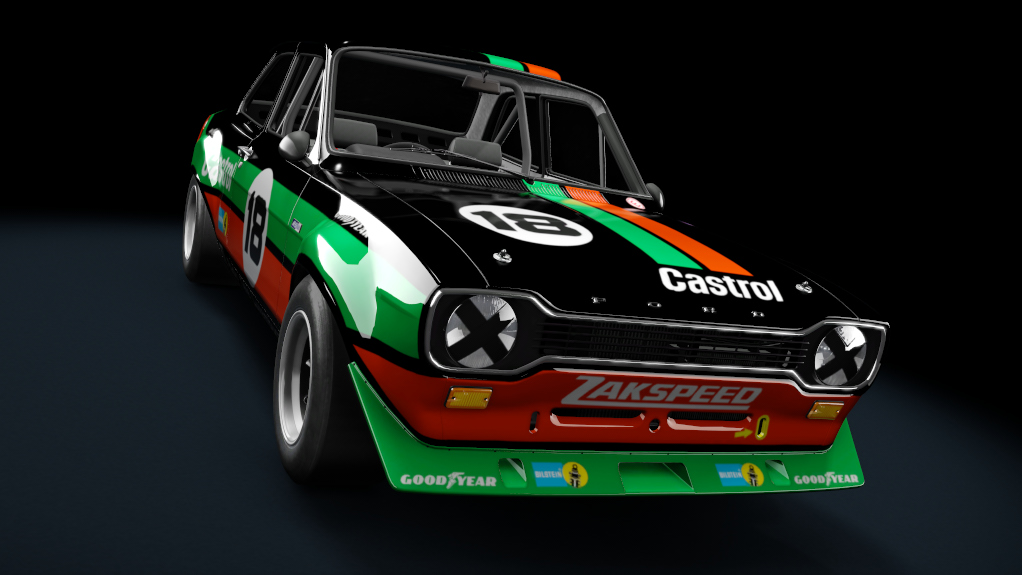 TCL Ford Escort, skin classic_zakspeed_18