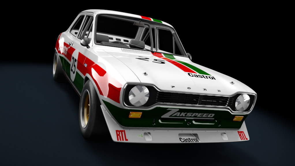 TCL Ford Escort, skin classic_zakspeed_25