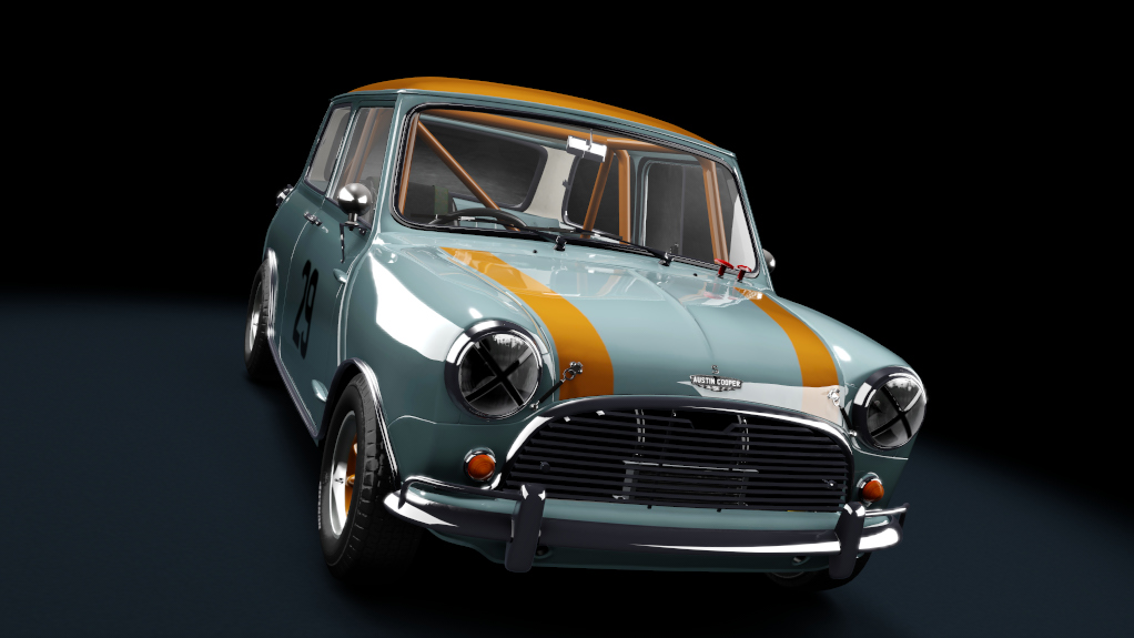 TCL Mini Cooper S, skin 29_orangetop