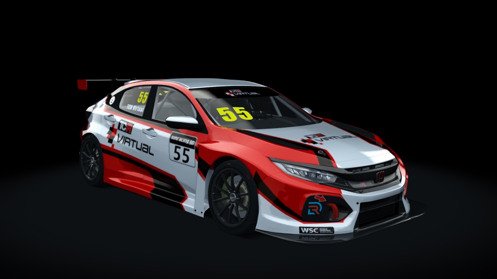 Honda Civic Type R TCR Fk7, skin 55_tcr_virtual